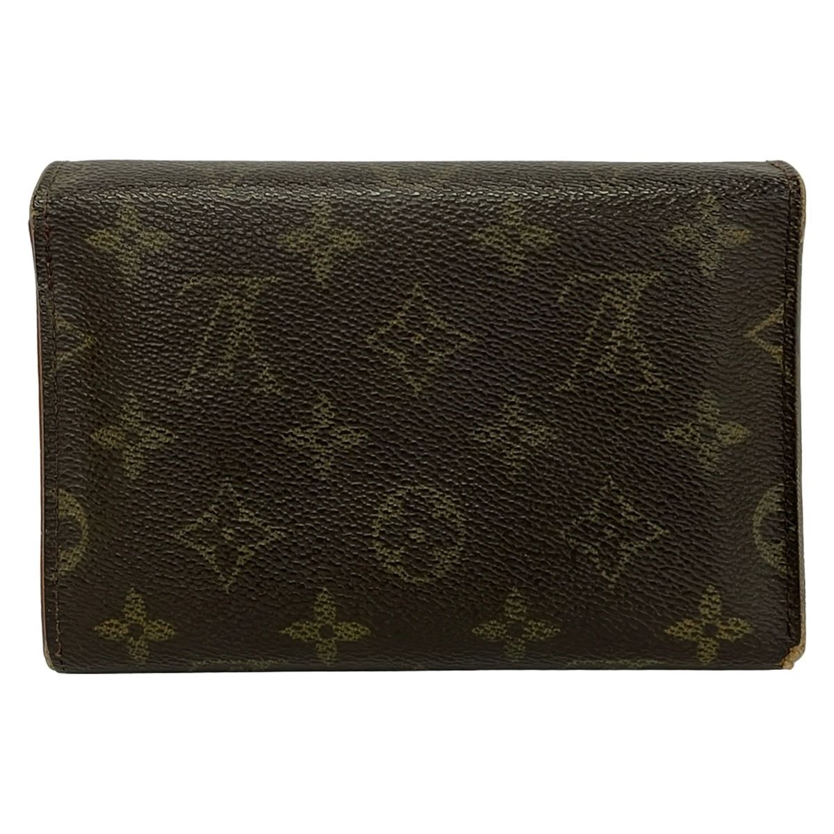 Louis Vuitton Trifold Wallet Monogram Porte Tresor Etui Papiers Handbag — view 2