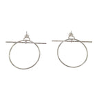 Hermes Loop MM 00 Earrings 925 Sterling Silver — view 4