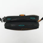 Louis Vuitton Double Phone Pouch Damier Ebene Giant Farrell Shoulder Bag Brown — view 8