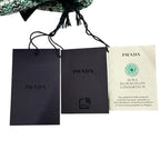 Prada Knit Cap Beanie All Over Pattern Triangle — view 8
