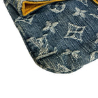 Louis Vuitton Clutch Bifold Pochette Plat Monogram Denim Pouch — view 3