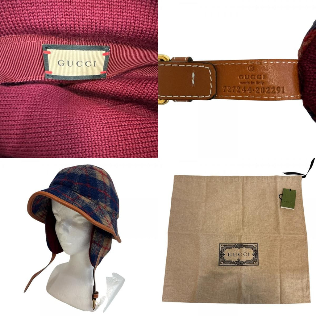 Gucci Check Hat Multicolor — view 8