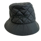 Celine Quilted Bucket Hat Logo Embroidery — view 2