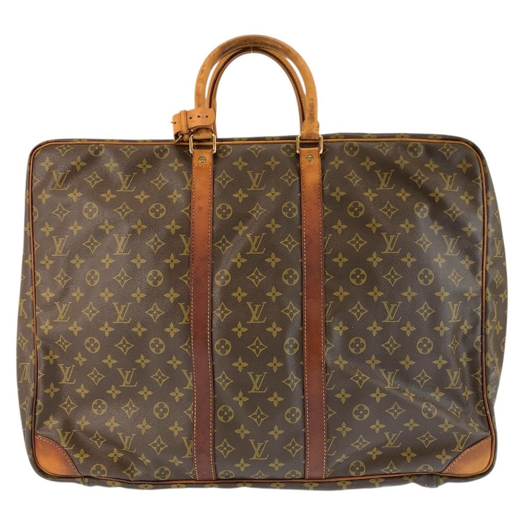Louis Vuitton Monogram Sirius 55 Brown Gold Leather Boston — view 2