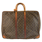 Louis Vuitton Monogram Sirius 55 Brown Gold Leather Boston — view 2