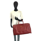 Dior Vintage Trotter Red Boston Bag 2-Way — view 7