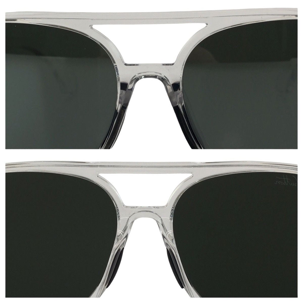 Louis Vuitton LV Rainbow Mirror Lens Clear Gray Silver Acetate Metal Sunglasses — view 6