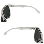 Louis Vuitton LV Rainbow Mirror Lens Clear Gray Silver Acetate Metal Sunglasses — view 5