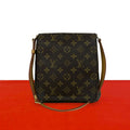 Louis Vuitton Musette Salsa Monogram Logo Pattern Leather Shoulder Bag Pochette