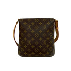 Louis Vuitton Musette Salsa Monogram Logo Pattern Leather Shoulder Bag Pochette — view 3