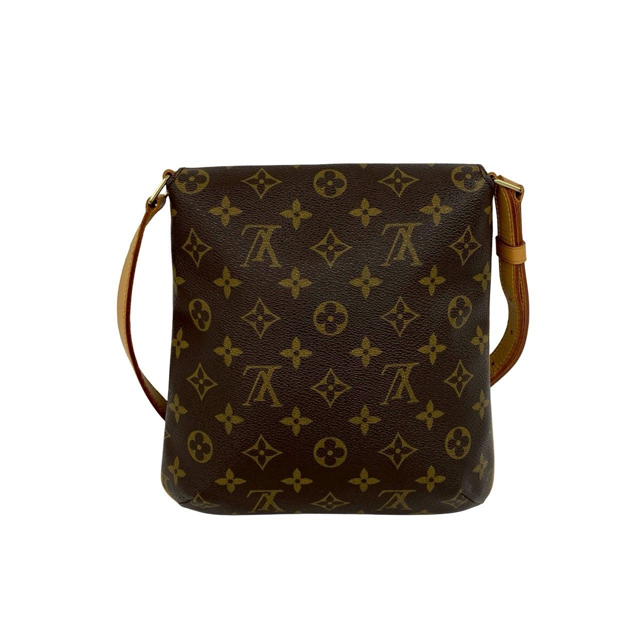 Louis Vuitton Musette Salsa Monogram Logo Pattern Leather Shoulder Bag Pochette — view 3