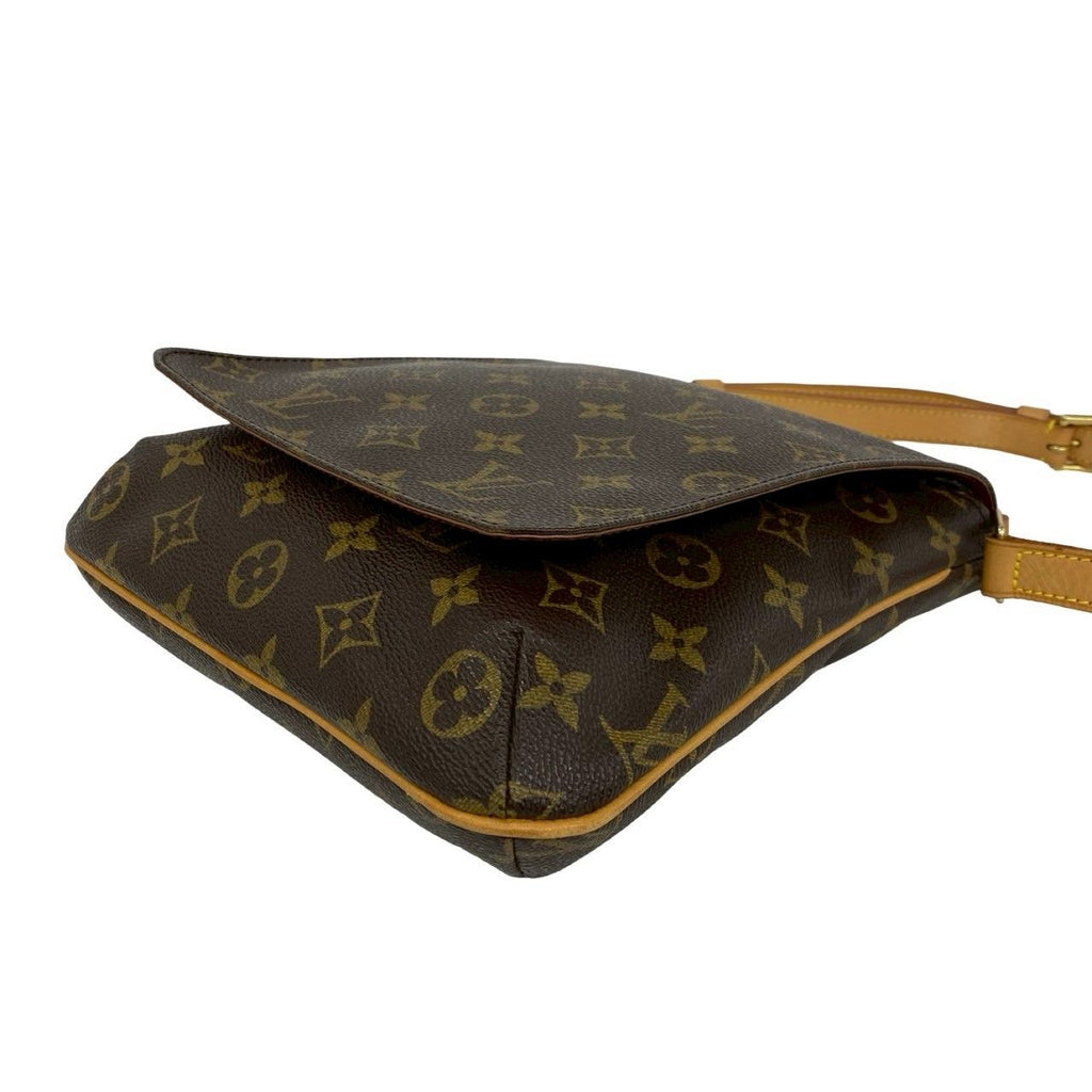 Louis Vuitton Musette Salsa Monogram Logo Pattern Leather Shoulder Bag Pochette — view 8