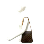 Louis Vuitton Musette Salsa Monogram Logo Pattern Leather Shoulder Bag Pochette — view 2