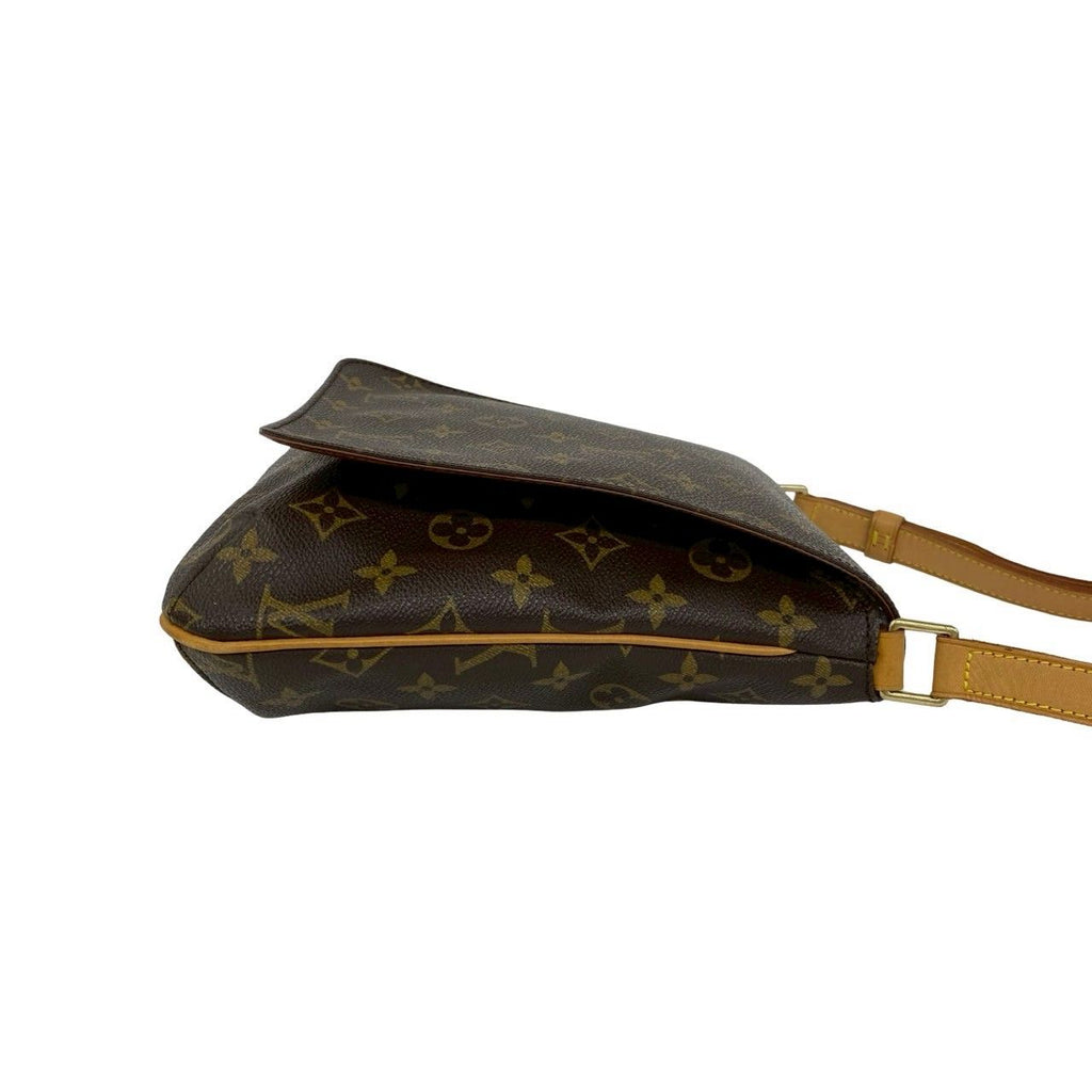 Louis Vuitton Musette Salsa Monogram Logo Pattern Leather Shoulder Bag Pochette — view 6