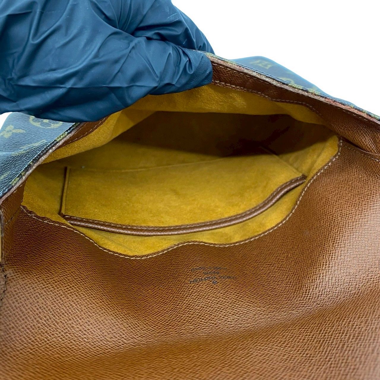 Louis Vuitton Musette Salsa Monogram Logo Pattern Leather Shoulder Bag Pochette — view 9