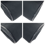 Celine Vintage Triomphe Black Canvas Chain Shoulder Bag Party — view 3