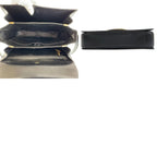 Celine Vintage Carriage Black Gold Leather Shoulder — view 9