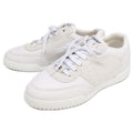 Chanel CC Logo Leather Suede Sneakers