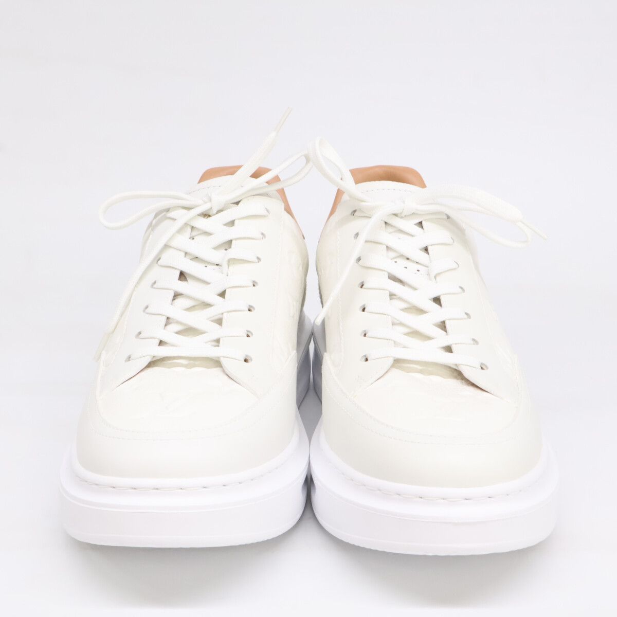 Louis Vuitton White Beverly Hills Sneakers — view 2