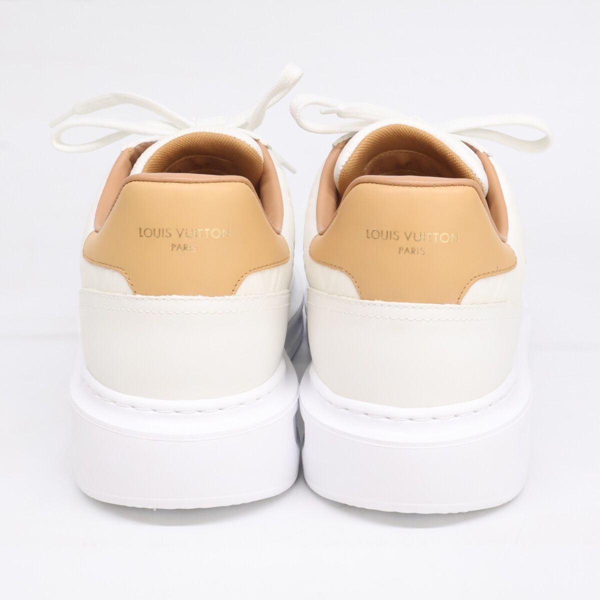 Louis Vuitton White Beverly Hills Sneakers — view 3