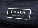 Prada Handbag Terry Tote Black Pile — view 6