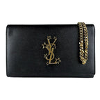 Saint Laurent Chain Shoulder Bag Black
