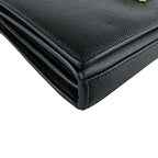 Saint Laurent Chain Shoulder Bag Black — view 8