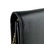 Saint Laurent Chain Shoulder Bag Black — view 6