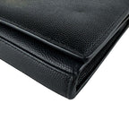 Saint Laurent Chain Shoulder Bag Black — view 9