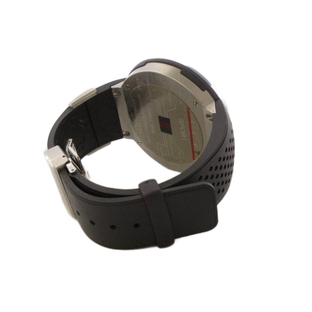 Gucci 114.1 I Digital Watch Stainless Steel Rubber Silver — view 4