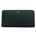 Celine Large Zipped Wallet Leather Navy Blue SS