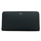 Celine Large Zipped Wallet Leather Navy Blue SS