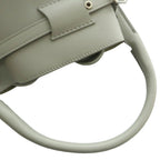 Celine Big Nano Bucket Bag 2-Way Leather Hand Shoulder Gray SS — view 5