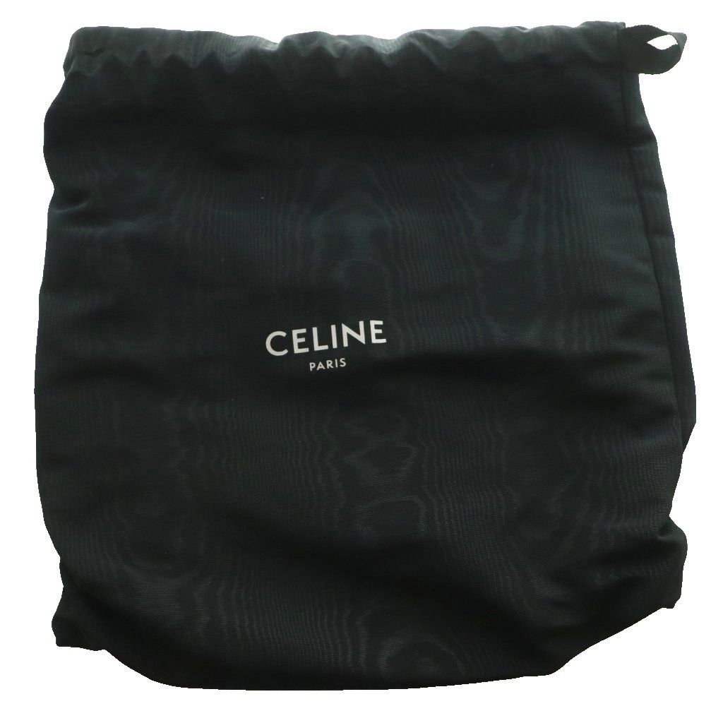 Celine Big Nano Bucket Bag 2-Way Leather Hand Shoulder Gray SS — view 8