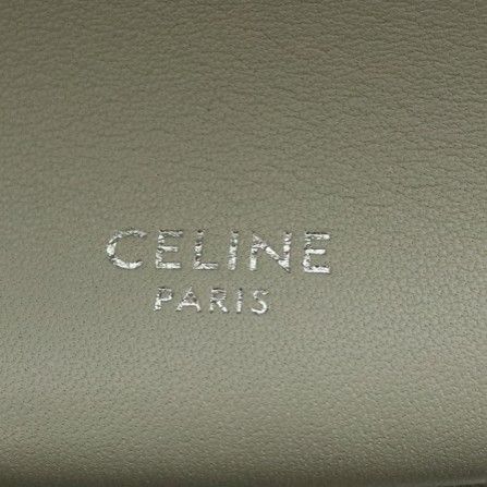 Celine Big Nano Bucket Bag 2-Way Leather Hand Shoulder Gray SS — view 7