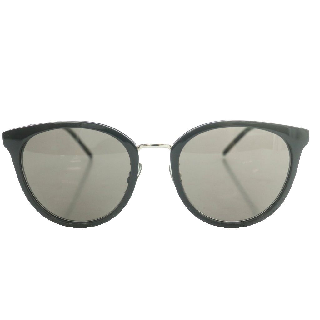 Saint Laurent Paris Asian Fit Sunglasses Eyewear Logo 55 Black SS — view 4