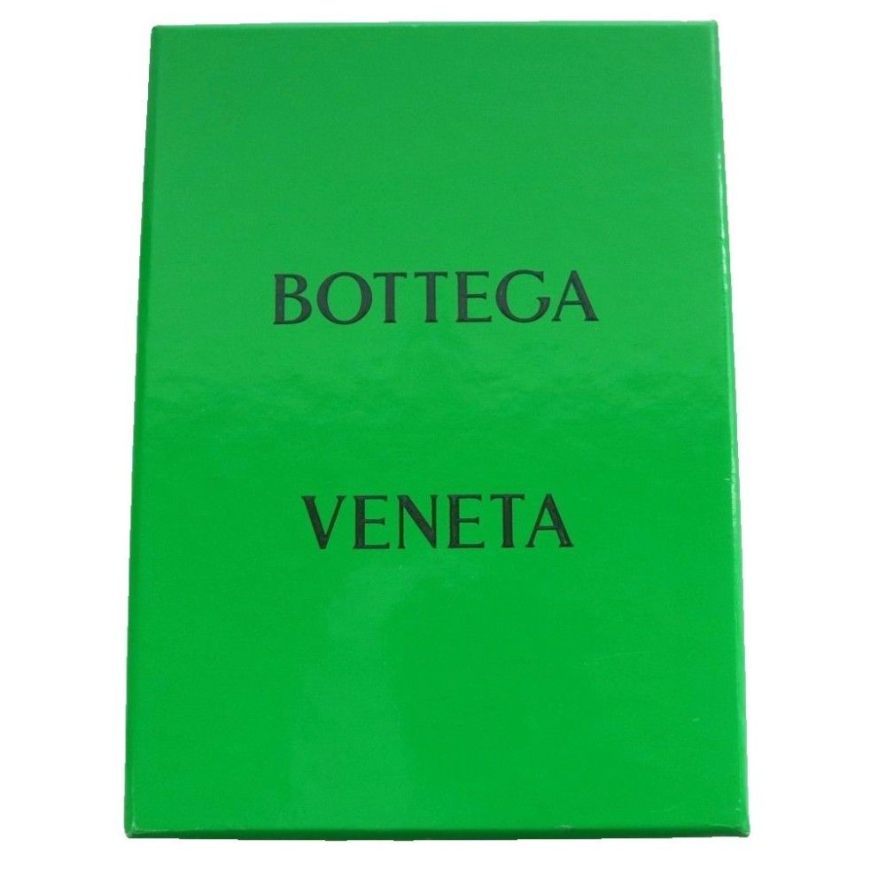 Bottega Veneta Cassette Maxi Intrecciato Trifold Wallet Compact Beige SS — view 8