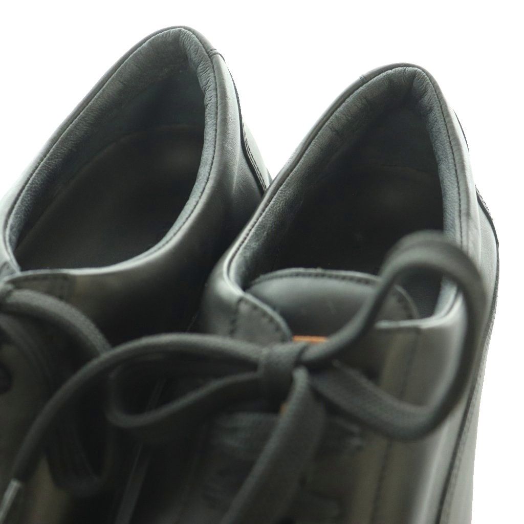 Louis Vuitton Low Cut Sneakers Leather One Color Thick Sole Logo 6.5 — view 4
