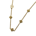 Louis Vuitton Flowerful Gold Color Pendant
