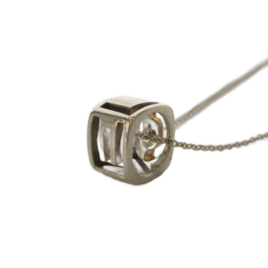 Tiffany & Co Love Cube Pendant Silver — view 3