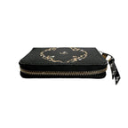 Louis Vuitton Monogram Coin Case Zippy Purse Yellow Black — view 4
