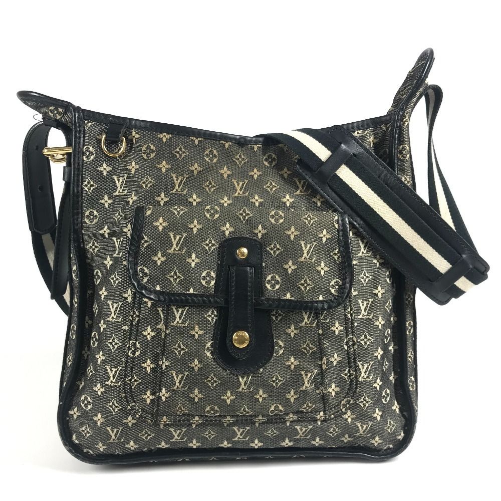 Louis Vuitton Shoulder Bag Besace Marie Kate Monogram Mini Canvas Navy