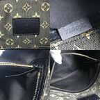 Louis Vuitton Shoulder Bag Besace Marie Kate Monogram Mini Canvas Navy — view 9