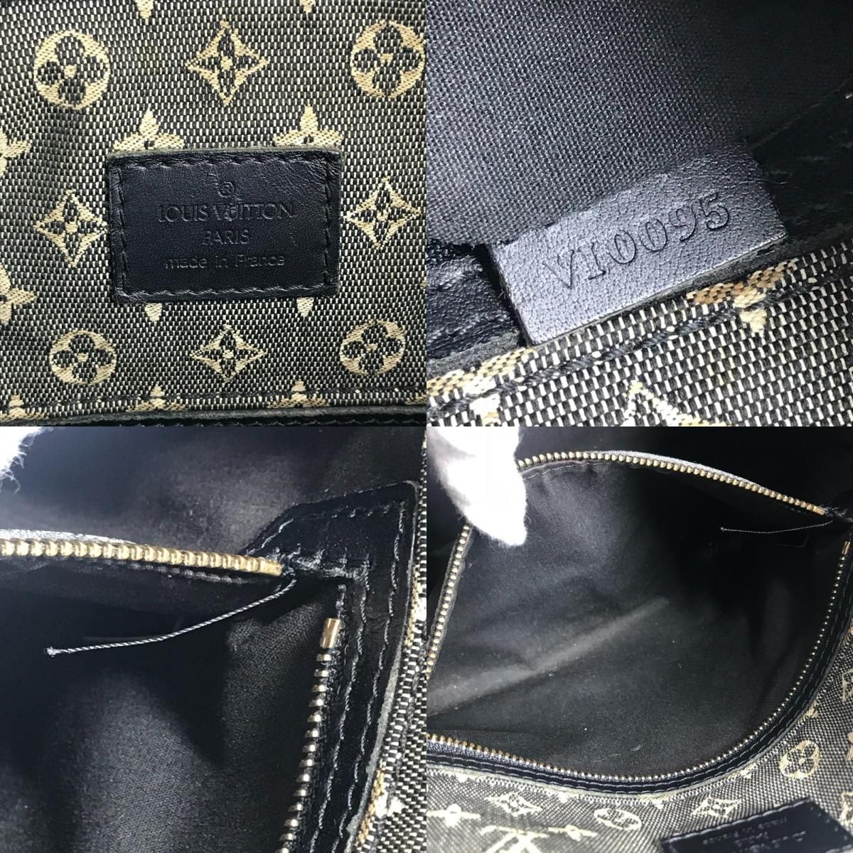 Louis Vuitton Shoulder Bag Besace Marie Kate Monogram Mini Canvas Navy — view 9
