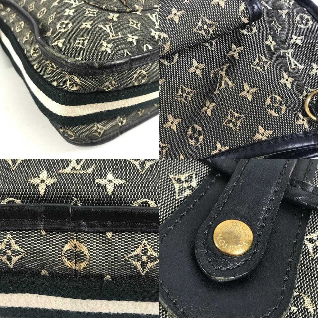 Louis Vuitton Shoulder Bag Besace Marie Kate Monogram Mini Canvas Navy — view 7
