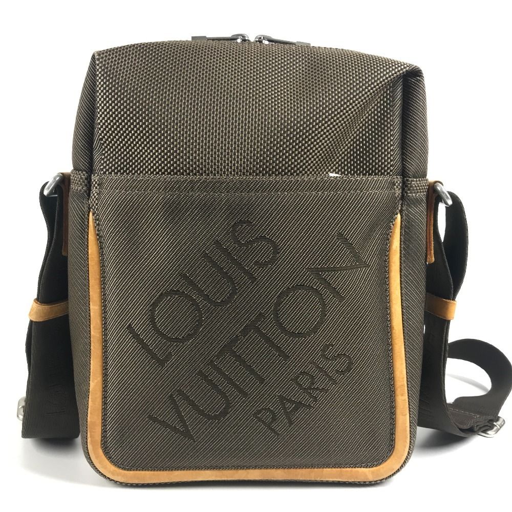 Louis Vuitton Shoulder Bag Citadin Damier Geant Canvas Tail Khaki — view 2