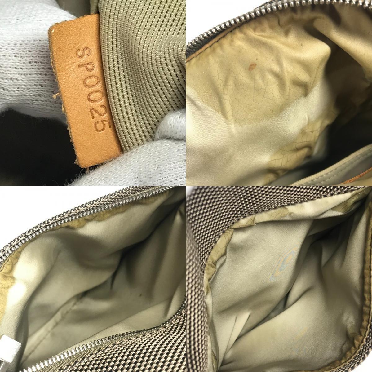 Louis Vuitton Shoulder Bag Citadin Damier Geant Canvas Tail Khaki — view 9
