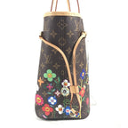 Louis Vuitton Shoulder Bag Neverfull Monogram Canvas Brown — view 4