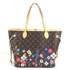 Louis Vuitton Shoulder Bag Neverfull Monogram Canvas Brown — view 2