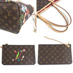 Louis Vuitton Shoulder Bag Neverfull Monogram Canvas Brown — view 7